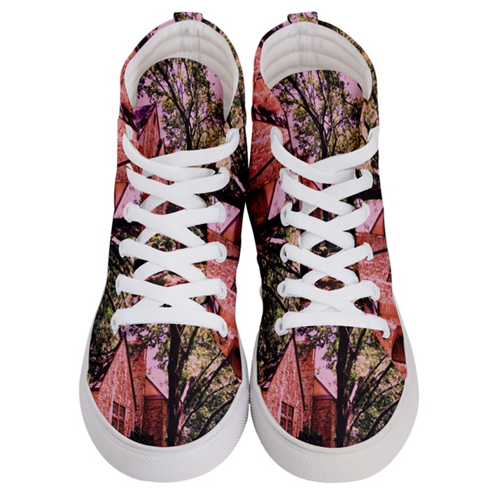 Hot Day In  Dallas-6 Women s Hi-Top Skate Sneakers