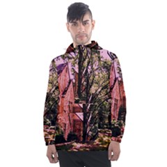 Hot Day In  Dallas-6 Men s Front Pocket Pullover Windbreaker