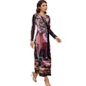 Hot Day In  Dallas-6 Long Sleeve Longline Maxi Dress View3