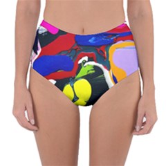 Japan Is So Close-1-1 Reversible High-waist Bikini Bottoms by bestdesignintheworld