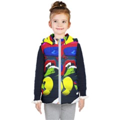 Japan Is So Close-1-1 Kids  Hooded Puffer Vest