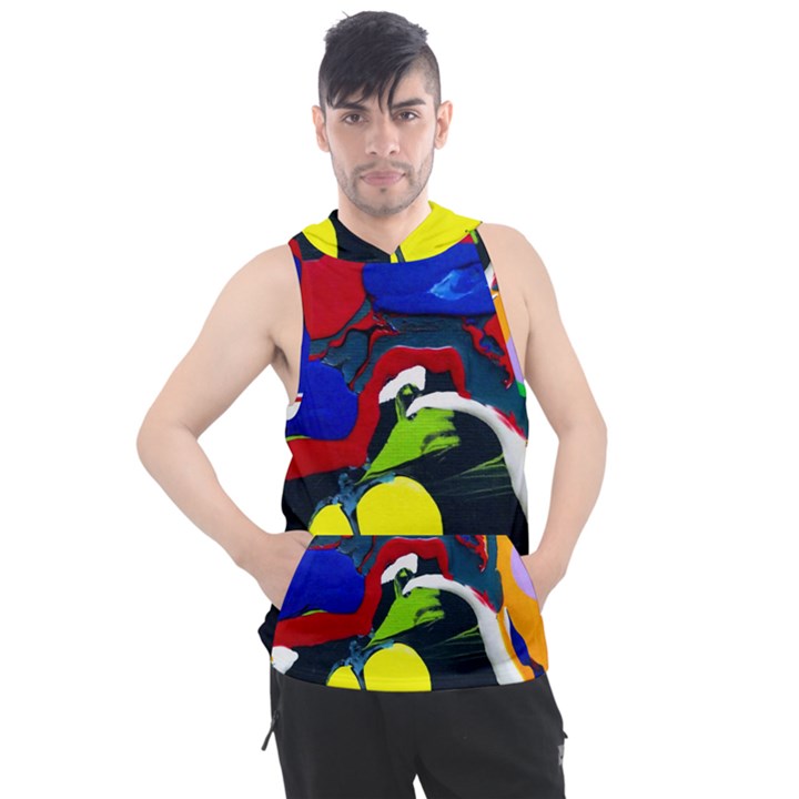 Japan Is So Close-1-1 Men s Sleeveless Hoodie