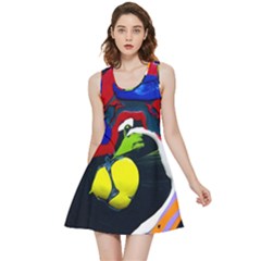 Japan Is So Close-1-1 Inside Out Reversible Sleeveless Dress by bestdesignintheworld