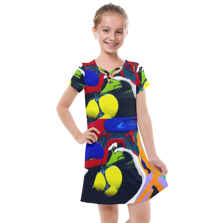 Japan Is So Close-1-1 Kids  Cross Web Dress