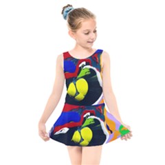 Japan Is So Close-1-1 Kids  Skater Dress Swimsuit by bestdesignintheworld