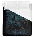 Castle Starry Night Van Gogh Parody Duvet Cover (Queen Size) View1