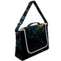 Castle Starry Night Van Gogh Parody Box Up Messenger Bag View2