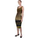 Mountains Village Trees Hills Sleeveless Pencil Dress View2