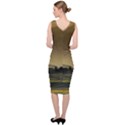 Mountains Village Trees Hills Sleeveless Pencil Dress View4