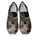 Christmas Landscape Women s Slip On Sneakers View1