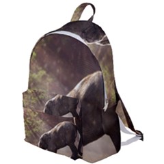 Baby Elephant Watering Hole The Plain Backpack by Sarkoni