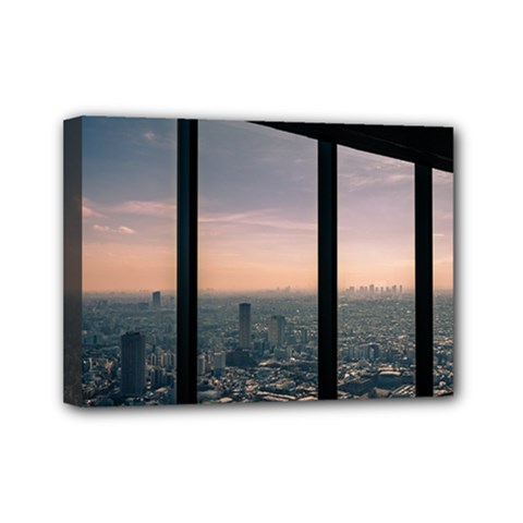 Shibuyasky Shibuya Tokyo Japan Mini Canvas 7  X 5  (stretched) by Sarkoni