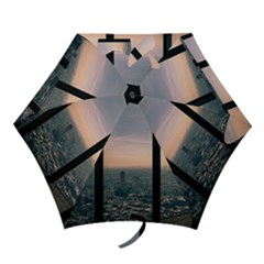 Shibuyasky Shibuya Tokyo Japan Mini Folding Umbrellas by Sarkoni