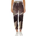 Baby Elephant Watering Hole Women s Cropped Drawstring Pants View1