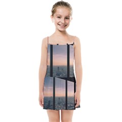 Shibuyasky Shibuya Tokyo Japan Kids  Summer Sun Dress by Sarkoni