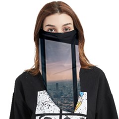 Shibuyasky Shibuya Tokyo Japan Face Covering Bandana (triangle) by Sarkoni