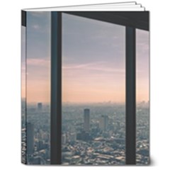 Shibuyasky Shibuya Tokyo Japan 8  X 10  Hardcover Notebook by Sarkoni