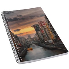 River Buildings City Urban 5 5  X 8 5  Notebook by Sarkoni