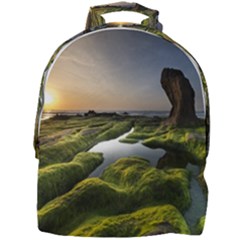 Coast Algae Sea Beach Shore Mini Full Print Backpack by Sarkoni