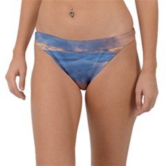 Landscape Sky Clouds Mountain Road Band Bikini Bottoms by Sarkoni