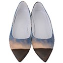 Landscape Sky Clouds Mountain Road Women s Low Heels View1