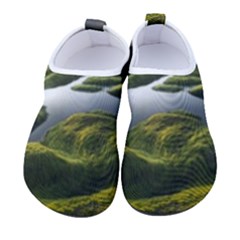 Coast Algae Sea Beach Shore Kids  Sock-style Water Shoes by Sarkoni