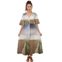 Climate Landscape Kimono Sleeve Boho Dress View1