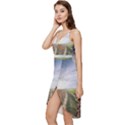 Climate Landscape Wrap Frill Dress View2