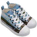 Mountains Trail Forest Yellowstone Kids  Mid-Top Canvas Sneakers View3