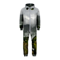 Residential Paddy Field Step Cloud Hooded Jumpsuit (kids) by Sarkoni