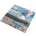 Mountains Trail Forest Yellowstone Wooden Puzzle Square View2