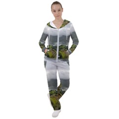 Residential Paddy Field Step Cloud Women s Tracksuit by Sarkoni