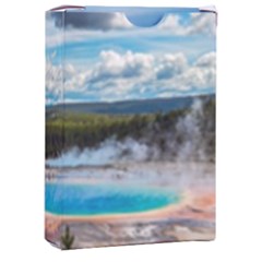 Mountains Trail Forest Yellowstone Playing Cards Single Design (rectangle) With Custom Box by Sarkoni