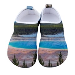 Mountains Trail Forest Yellowstone Kids  Sock-style Water Shoes by Sarkoni