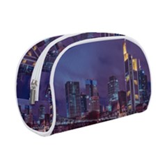 Frankfurt City Skyline Skyscraper Make Up Case (small) by Sarkoni