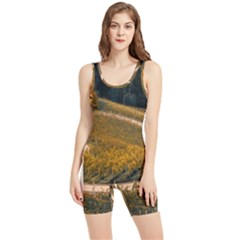 Vineyard Agriculture Farm Autumn Women s Wrestling Singlet by Sarkoni