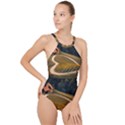 Vineyard Agriculture Farm Autumn High Neck One Piece Swimsuit View1