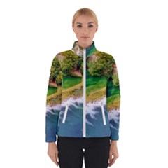 River Waterfall Women s Bomber Jacket by Sarkoni