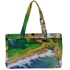 River Waterfall Canvas Work Bag by Sarkoni