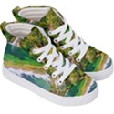 River Waterfall Kids  Hi-Top Skate Sneakers View3