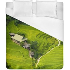 Apartment Curve Path Step Duvet Cover (california King Size) by Sarkoni