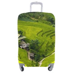 Apartment Curve Path Step Luggage Cover (medium) by Sarkoni