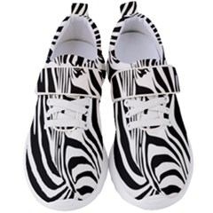 Animal Cute Pattern Art Zebra Women s Velcro Strap Shoes by Amaryn4rt