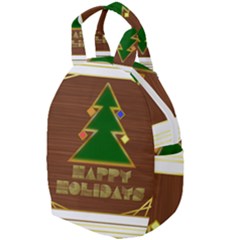 Art Deco Holiday Card Travel Backpack by Amaryn4rt