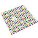 Colorful Seamless Pattern Wooden Puzzle Square View3