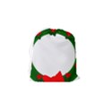 Holiday Wreath Drawstring Pouch (Small) View2