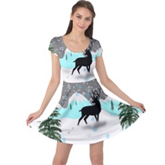 Rocky Mountain High Colorado Cap Sleeve Dress by Amaryn4rt