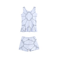 Roses Stained Glass Kids  Boyleg Swimsuit by Amaryn4rt