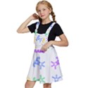 Rainbow Clown Pattern Kids  Apron Dress View2