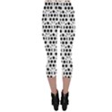 Seamless Honeycomb Pattern Capri Leggings  View2